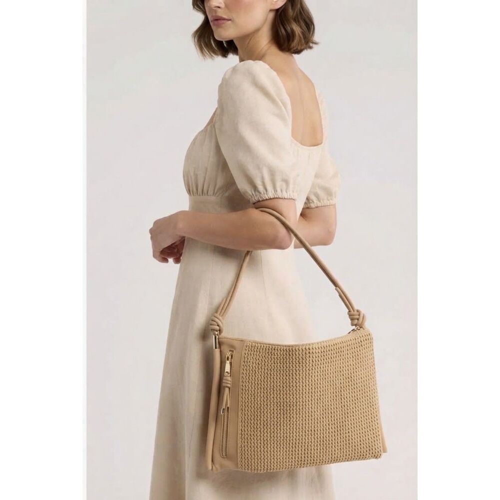 Dolce Vita Shoulder Bag Cream Boho Beach Casual